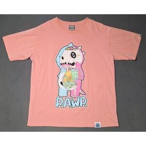 RAWR T Shirt XL Dinosaur X Ray Graphic Urban Pastel